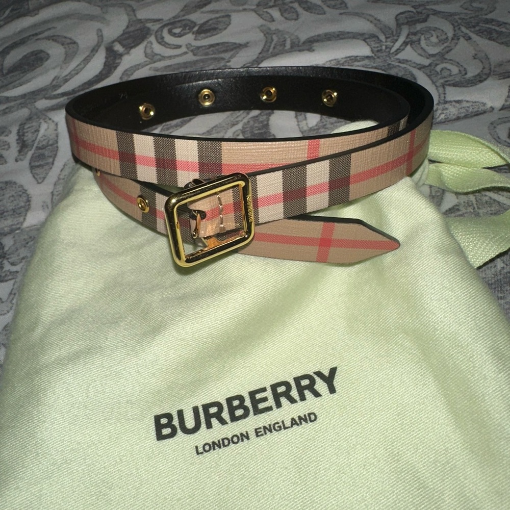Authentic Brand New Unisex Kids Burberry Belt